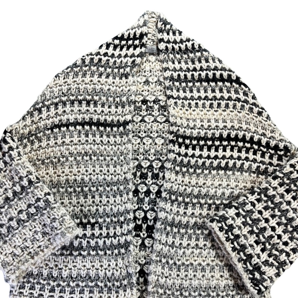 Elsamanda‎ Womens Knit Cardigan Sweater Made in Italy Shawl Collar